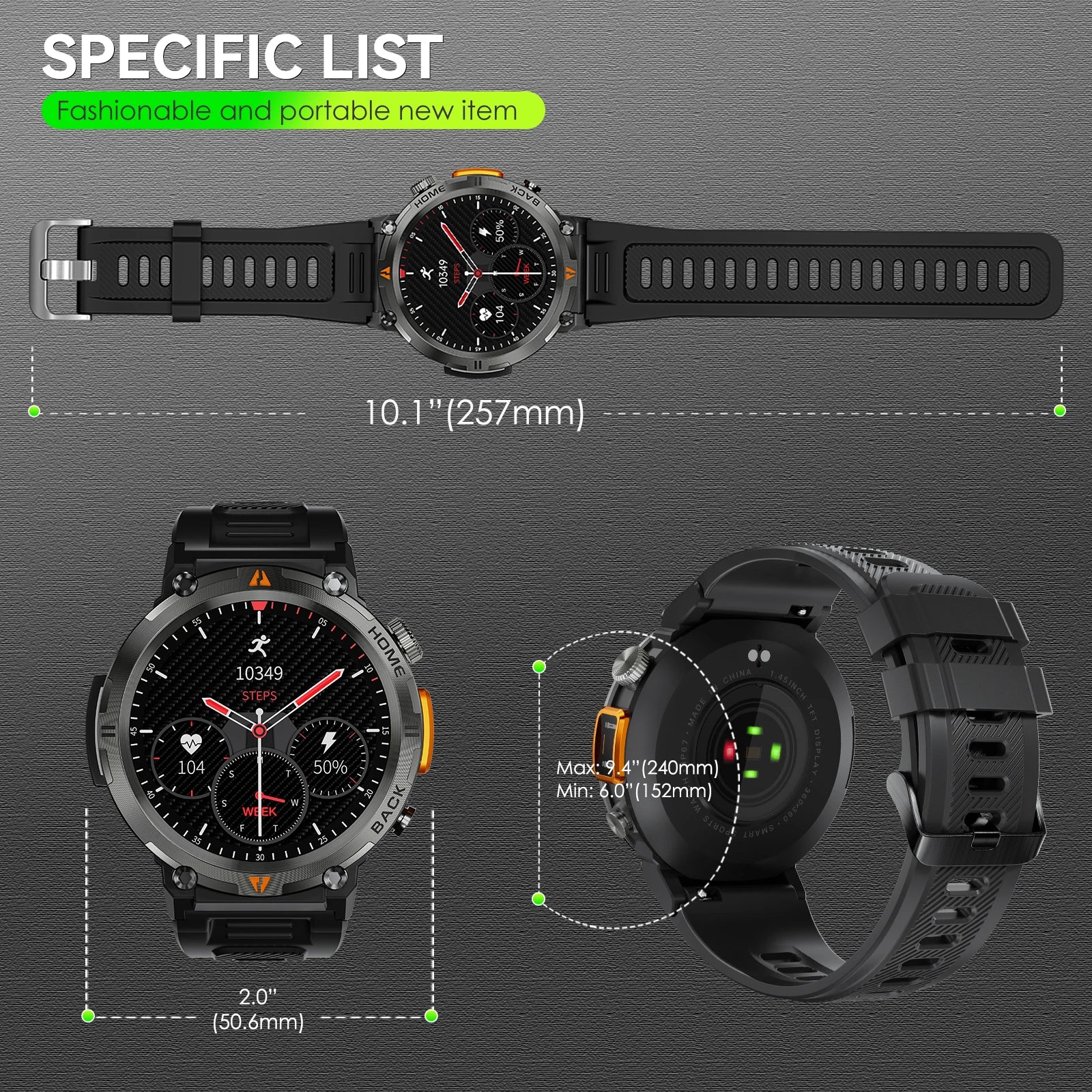 EIGIIS New KE3 Sports Watch